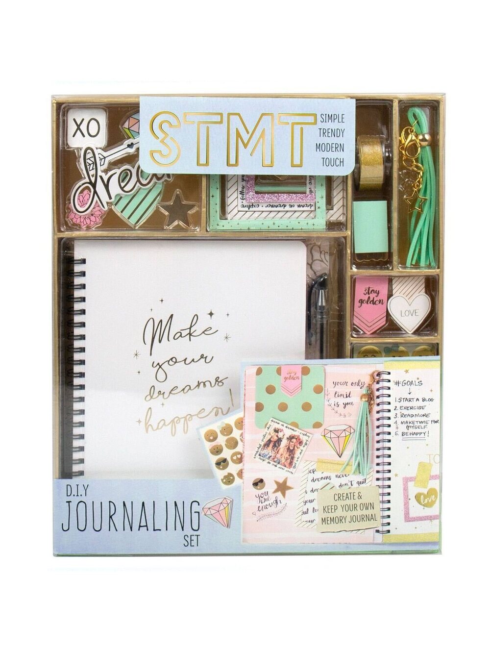 DIY Journaling Set STMT Craft Kit Stickers, Art & Stationery